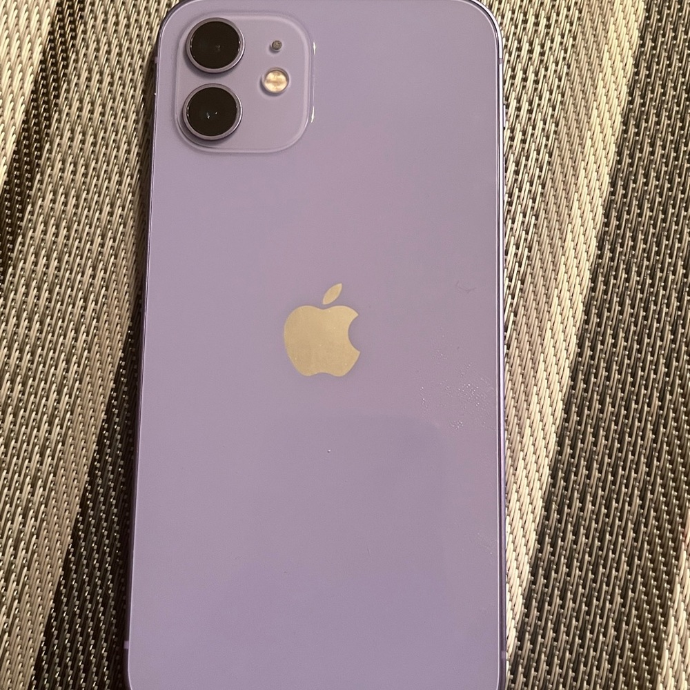 purple iphone 12